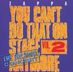 copertina ZAPPA FRANK You Can't Do That 2 (2cd)