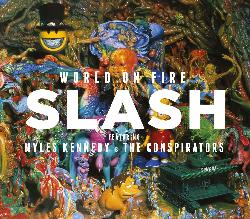copertina SLASH World On Fire