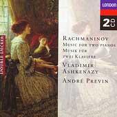 copertina RACHMANINOV SERGEI Music For Two Pianos
