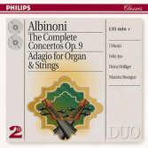 copertina ALBINONI TOMASO Complete Concertos Op.9 \ Adagio For Organ & Strings (2cd)