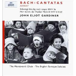 copertina BACH JOHANN SEBASTIAN Cantatas Bwv 36 - 61 - 62