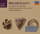 copertina MENDELSSOHN FELIX Complete Symphonies