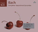 copertina BACH JOHANN SEBASTIAN The Harpsichord Concertos (3 Cd)