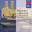 copertina WALTON WILLIAM Symphonies-concertos (2cd)
