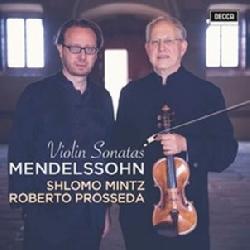 copertina MENDELSSOHN FELIX Violin Sonatas