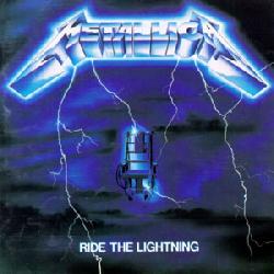 copertina METALLICA Ride The Lightning