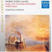 copertina HANDEL GEORGE FRIDERIC Feuerwerksmusik-water Music