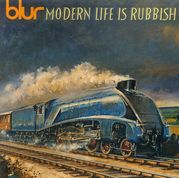 copertina BLUR Modern Life Is Rubbish