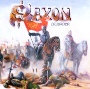copertina SAXON Crusader