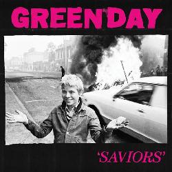 copertina GREEN DAY Saviors (vinile Rosa)