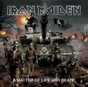 copertina IRON MAIDEN A Matter Of Life And Death
