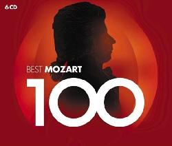 copertina MOZART WOLFGANG AMADEUS 100  Best Mozart (6cd)