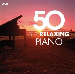 copertina VARI 50 Best Relaxing Piano (3cd)
