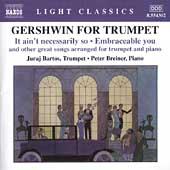copertina GERSHWIN GEORGE Gershwin For Trumpet