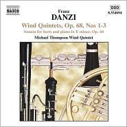 copertina DANZI FRANZ Wind Quintets Op.68