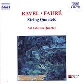 copertina RAVEL MAURICE String Quartets