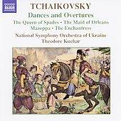 copertina TCHAIKOVSKY PETER Dances And Overtures