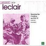 copertina LECLAIR JEAN MARIE Sonatas Op.3 & 12 (2cd)