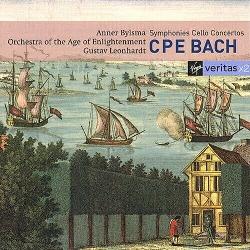 copertina BACH CARL PHILIPP EMANUEL Symphonies Cello Concertos (2cd)