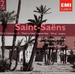 copertina SAINT SAENS CAMILLE Piano Concertos 1-5 Wedding Cake-caprice Valse-africa (2cd)