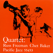 copertina BAKER CHET Pacific Jazz-quartet