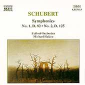 copertina SCHUBERT FRANZ Sinfonie N.1 & 2