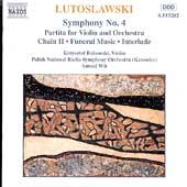 copertina LUTOSLAWSKI WITOL Symphony N.4