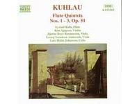 copertina KUHLAU FRIEDRICH Flute Quintets 1-3