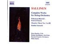 copertina SALLINEN AULIS Complete Works For String Orch.