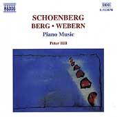 copertina SCHOENBERG ARNOLD Piano Music