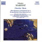 copertina MARTINU BOHUSLAV Chamber Music
