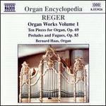 copertina REGER MAX Organ Works Vol.1