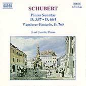 copertina SCHUBERT FRANZ Piano Sonatas D.537 & D.664