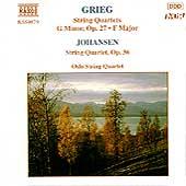 copertina GRIEG EDVARD Grieg String Quartets Op.27