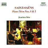 copertina SAINT SAENS CAMILLE Piano Trios N.1-2