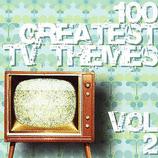 copertina VARI 100 Greatest Tv Themes Vol.2 (4cd)