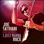 copertina SATRIANI JOE Live In Paris: I Just Wanna Rock  (2cd)
