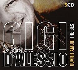 copertina D'ALESSIO GIGI Quanti Amori (best 3cd)