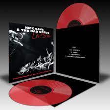 copertina CAVE NICK & THE BAD SEEDS Live Seeds (2lp Trasparent Red Vinyl)