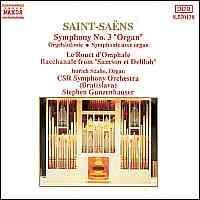 copertina SAINT SAENS CAMILLE Symphony N.3