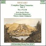 copertina MOZART WOLFGANG AMADEUS Piano Concertos N.17 & 18