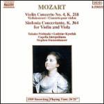 copertina MOZART WOLFGANG AMADEUS Violin Concerto N.4-sinfonia C