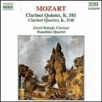 copertina MOZART WOLFGANG AMADEUS Clarinet Quintet K.581