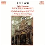 copertina BACH JOHANN SEBASTIAN Trio Sonatas N.1.2.3 Bwv 543
