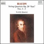copertina HAYDN FRANZ JOSEPH String Quartets Op.20 N.1-3