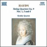 copertina HAYDN FRANZ JOSEPH String Quartet Op.9 N.1-3-4