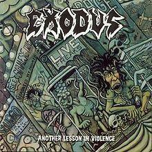 copertina EXODUS Another Lesson In Violence