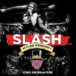 copertina SLASH Living The Dream Tour (2cd + Bluray)