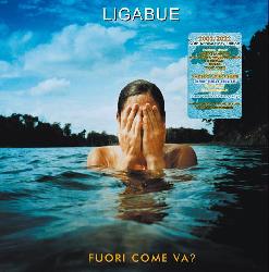copertina LIGABUE Fuori Come Va? (2lp Clear Marble Blue Vinyl)