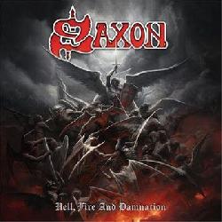 copertina SAXON Hell, Fire And Damnation